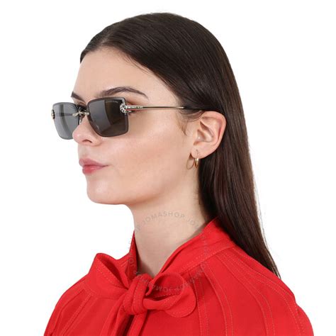 Michael Kors Sedona Rectangular Ladies Sunglasses .